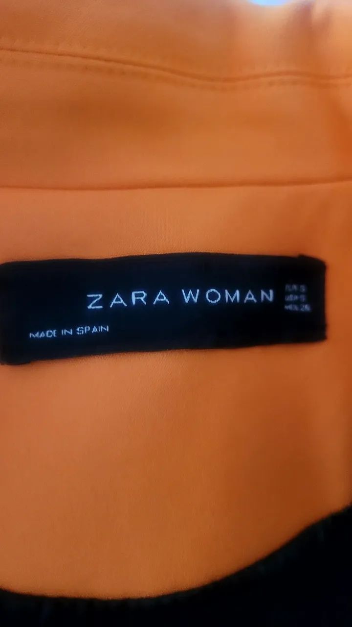Casaco Zara alaranjado P, importado  - Foto 3