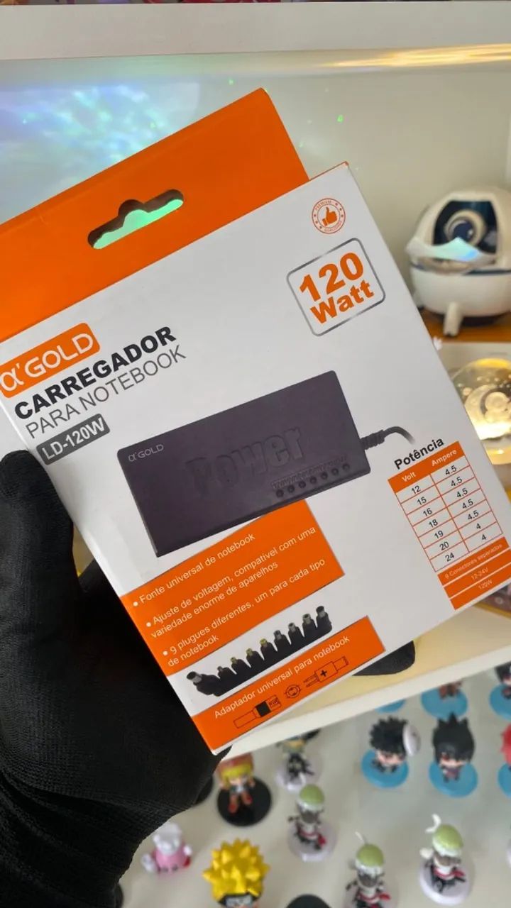 Carregador universal para Notebook