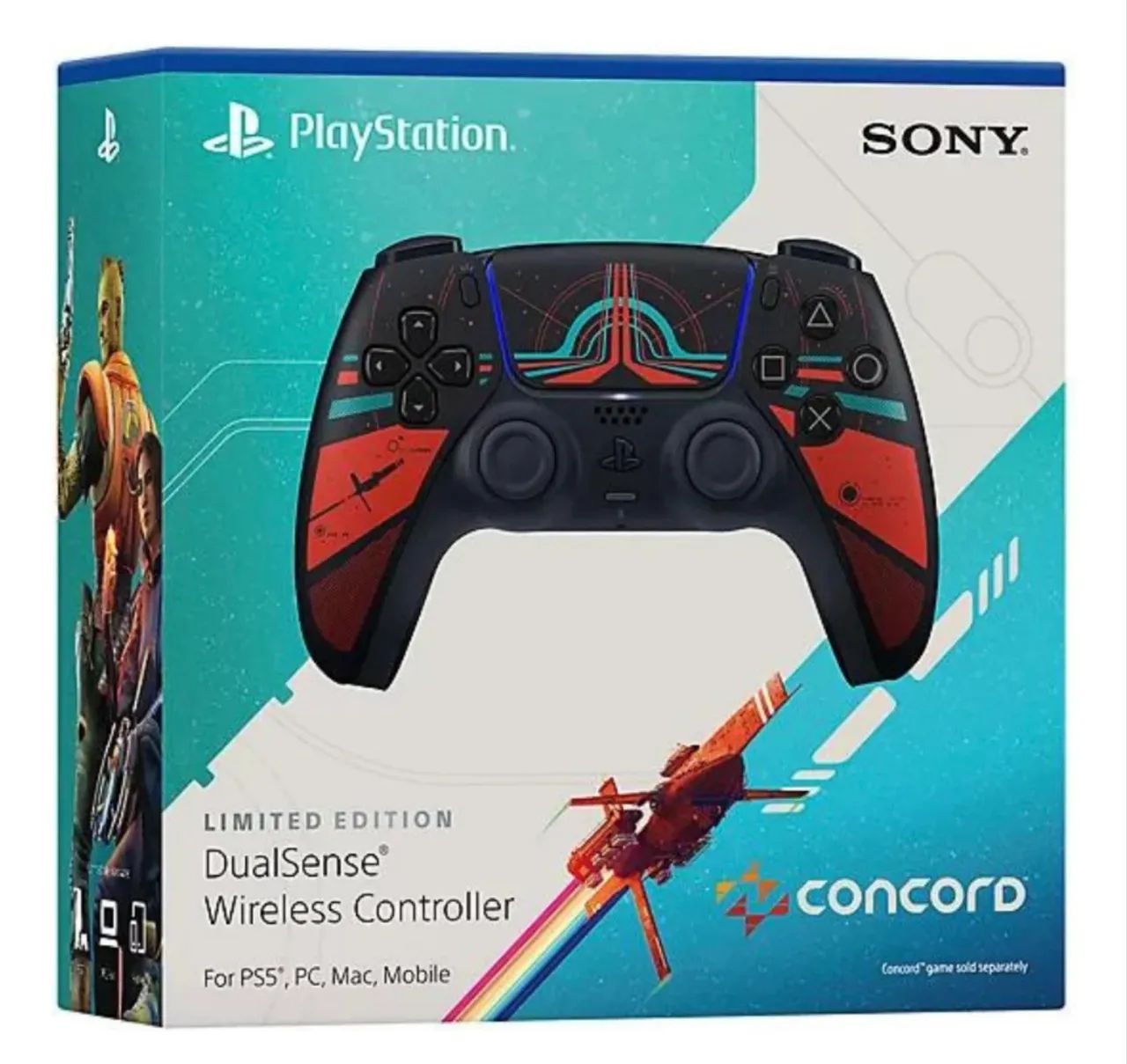 Controle Dualsense Ps5 Concord Edition Novo Lacrado 
