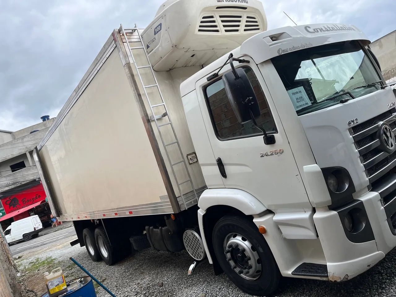 Caminhão VW 24.250 - Baú Refrigerado - Foto 4