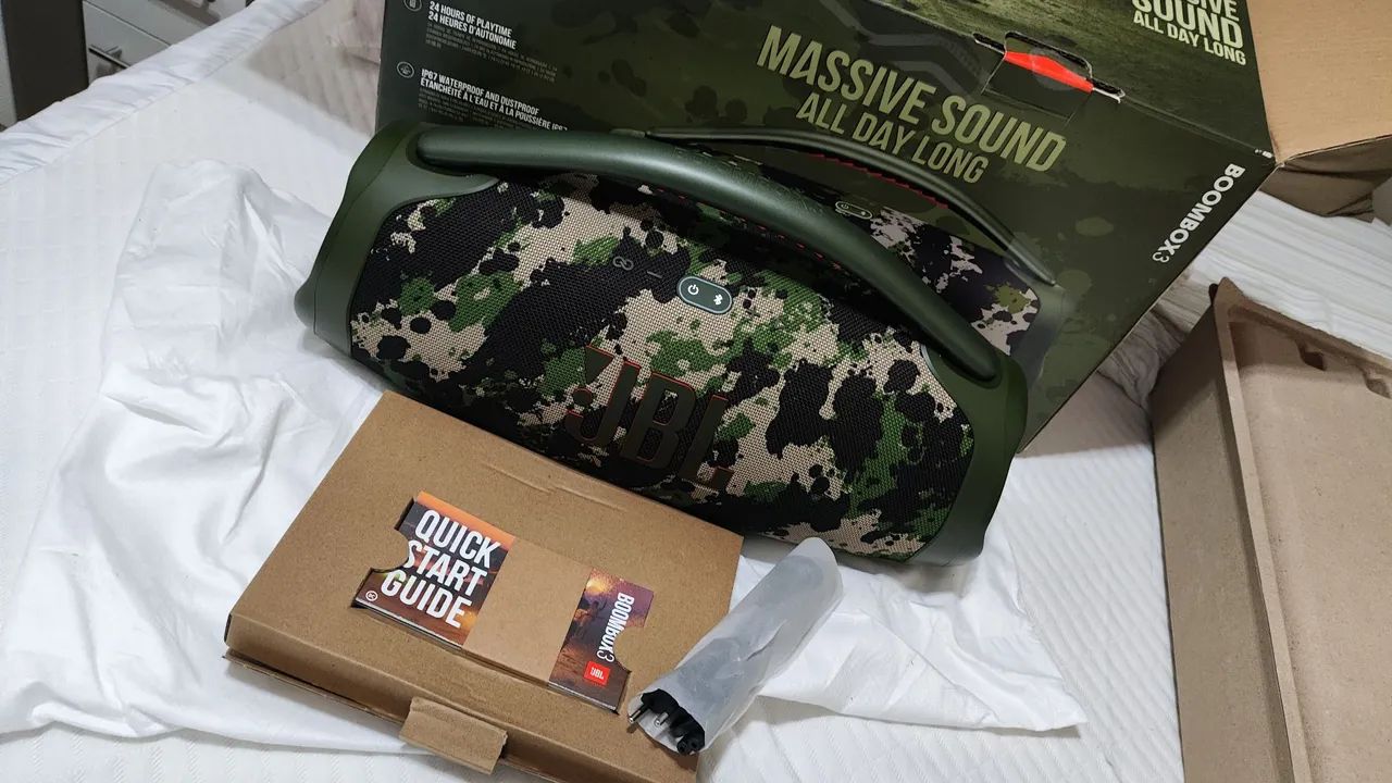 Caixa de Som JBL Boombox 3 - Camuflada  - Foto 4