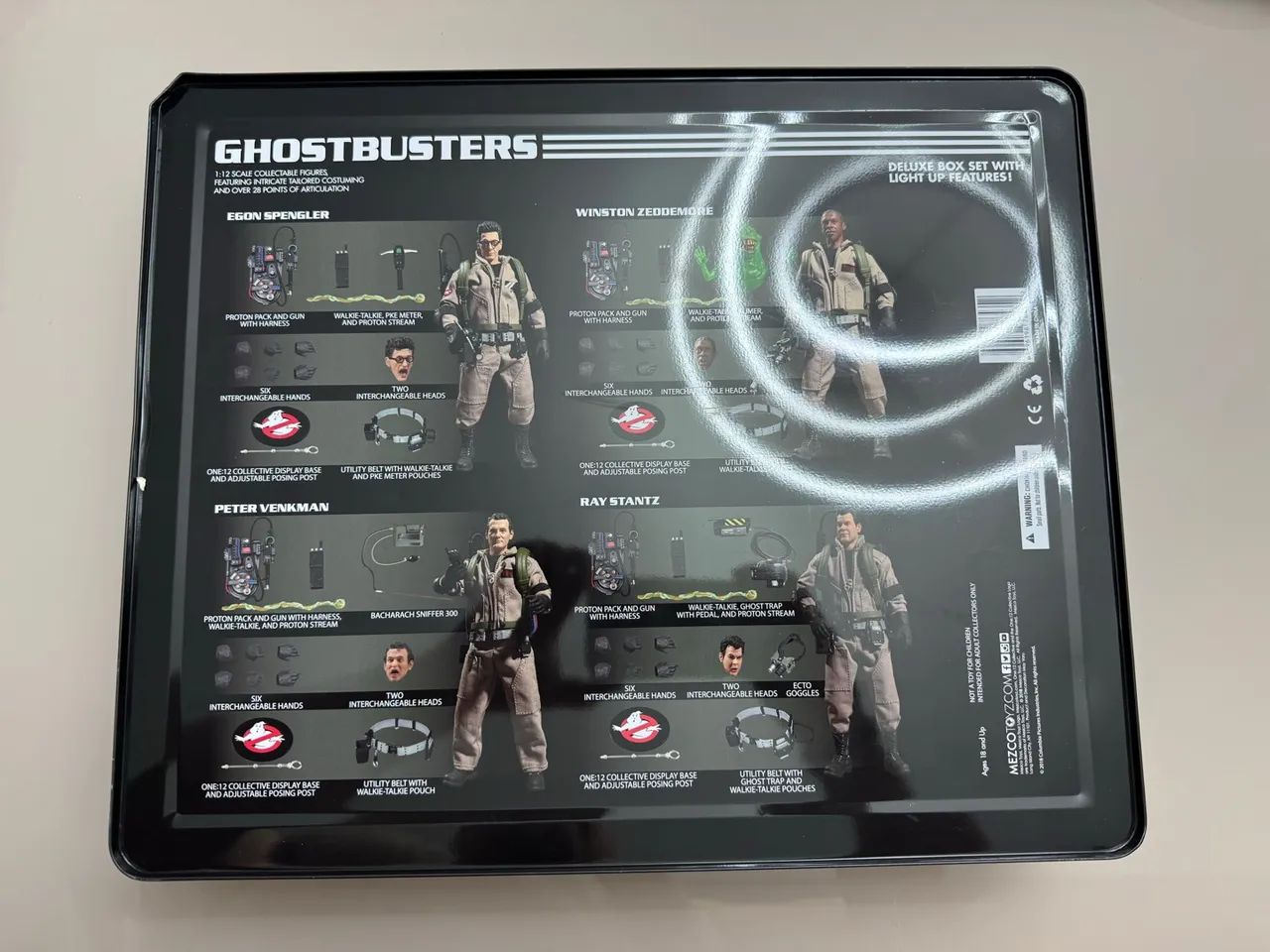 Mezco Coleção Ghostbusters One:12 Action Figures - Foto 4