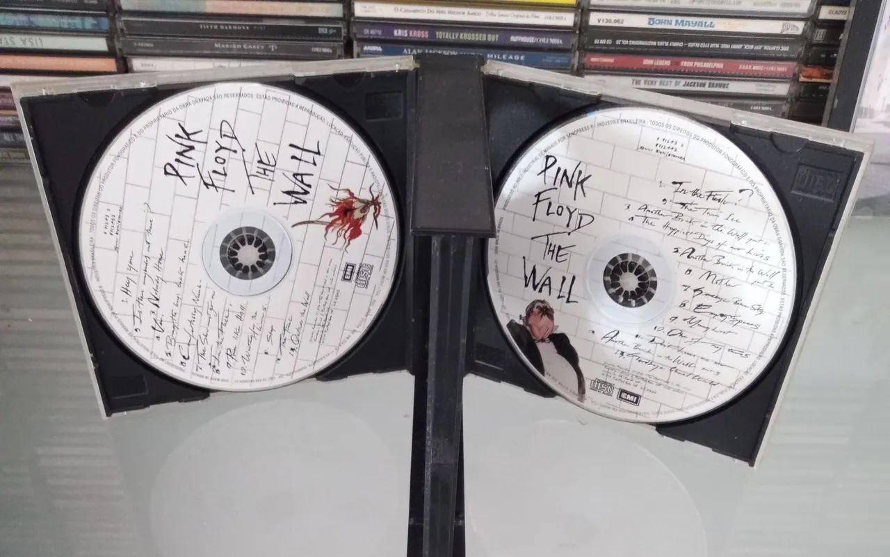 CDs PINK FLOYD Wish You Were Here / The Wall - Foto 4