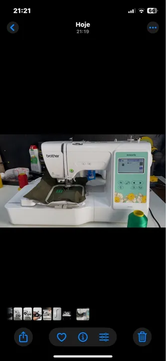 Máquina de Bordar Brother PE 560