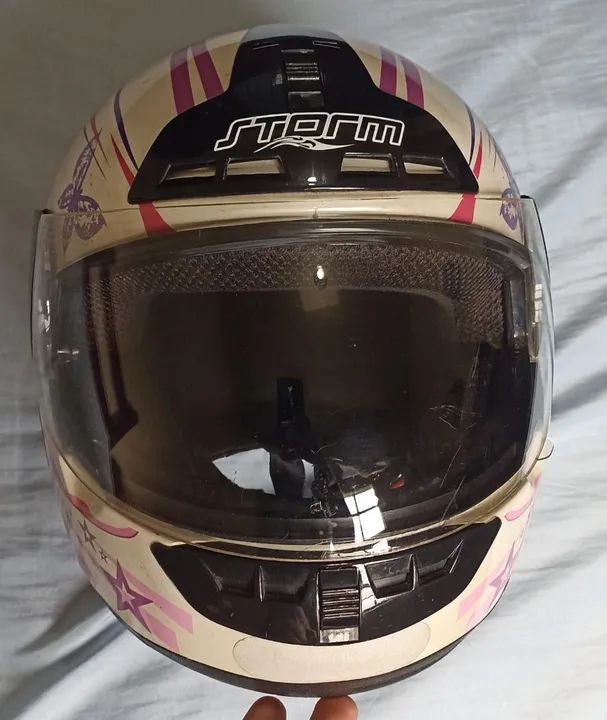Capacete Feminino Tamanho 61 - Foto 4