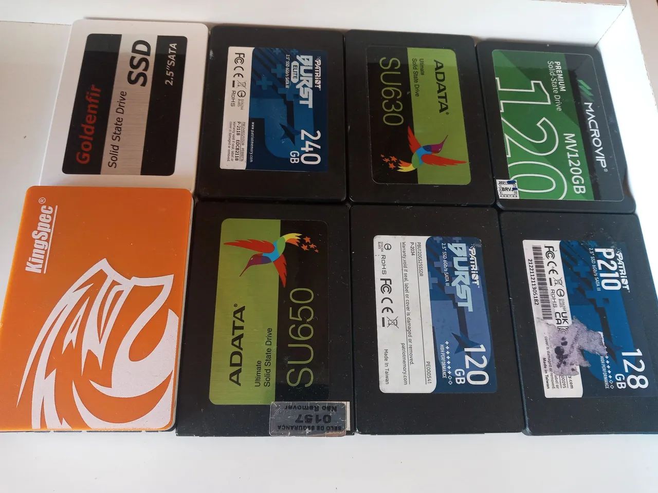 LOTE SSD COM DEFEITO