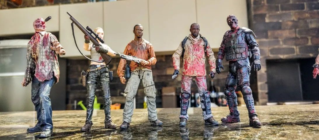 The Walking Dead Bonecos Coleção McFarlane Action Figures  - Foto 3