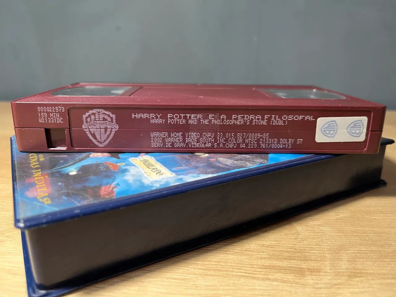 Fita Rara VHS original Harry Potter e a Pedra Filosofal 2002 Warner DUBLADO - Foto 3
