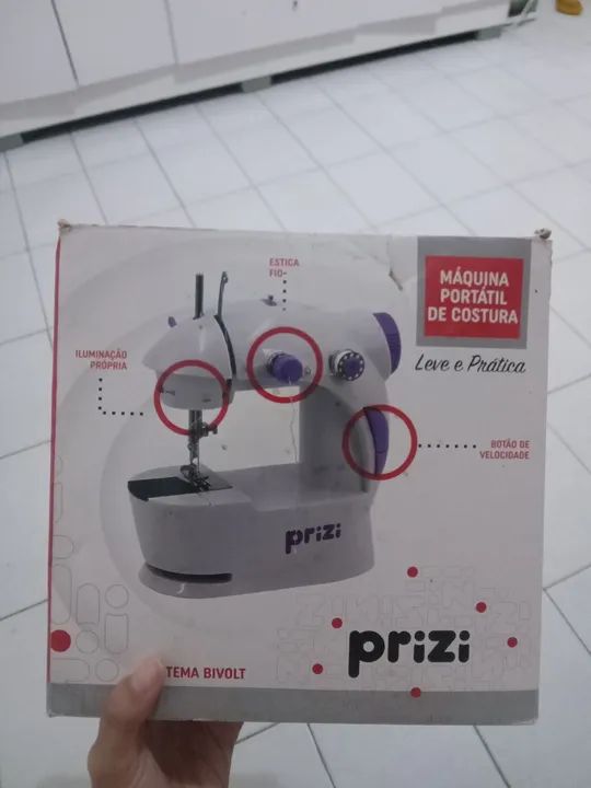 Máquina Portátil de Costura JYSM 201 - Prizi - Foto 2