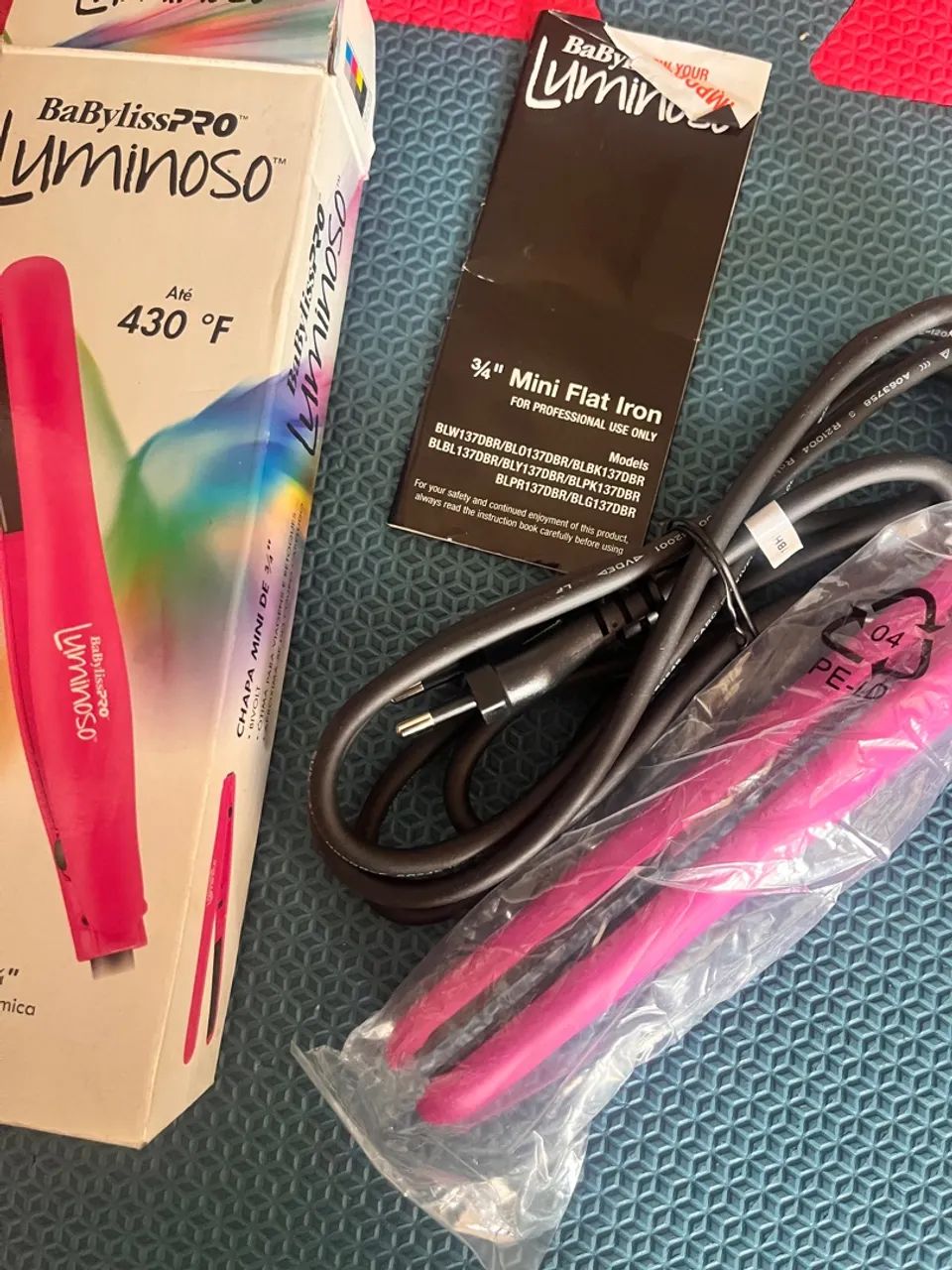 Mini Prancha BabyLiss Pro Luminoso
