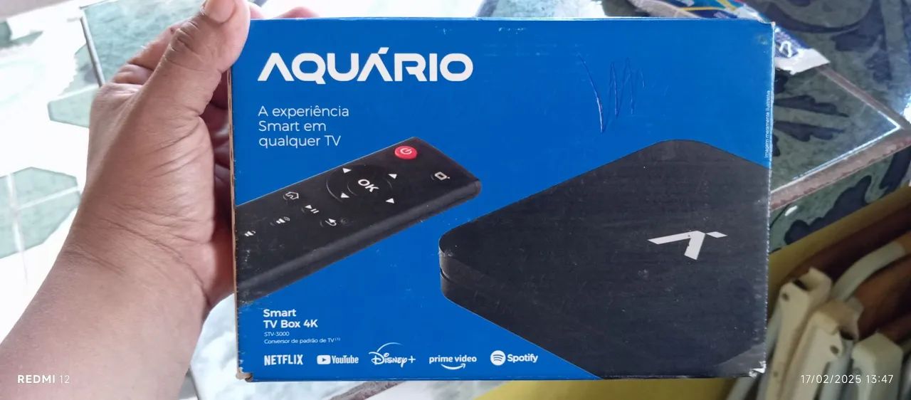 Smart TV Box 4K AQUÁRIO STV-3000 - Foto 2