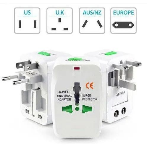 Adaptador Tomada Bivolt Universal UK Padrão Internacional Para Viagem - Foto 2