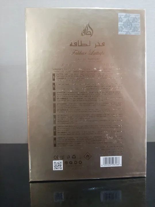 Perfume Lattafa Fakhar gold  100ml - Foto 2