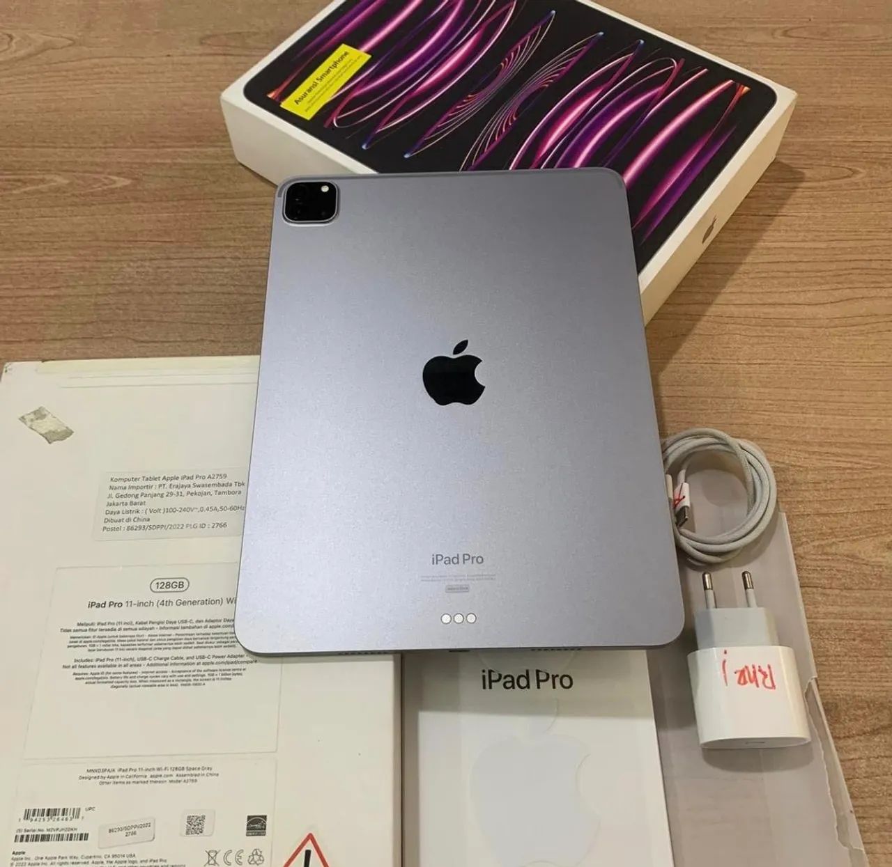 iPad pro 11" M2 256GB novo lacrado 