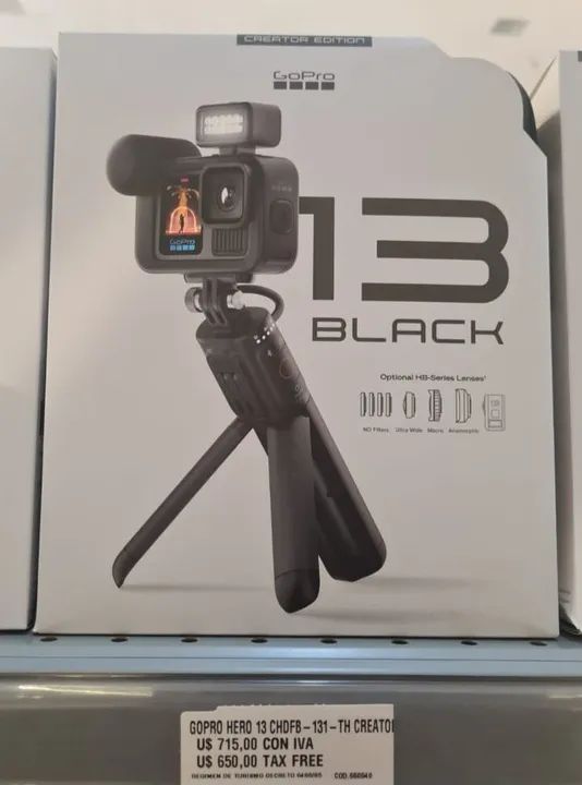 GoPro Hero 13 Black Creator Edition combo