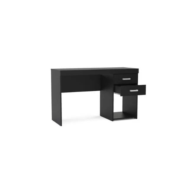 Escrivaninha na cor preta com 2 gavetas  - Foto 5