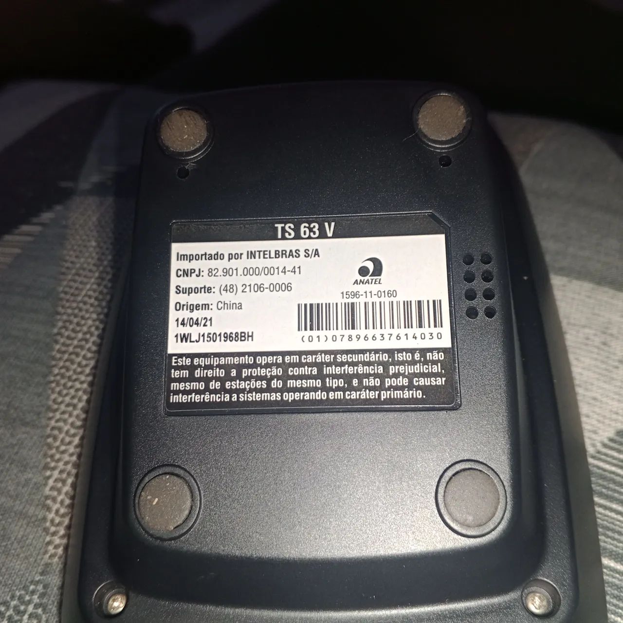 Telefone Intelbras TS 63 usado funcionando perfeitamente muito conservado  - Foto 3