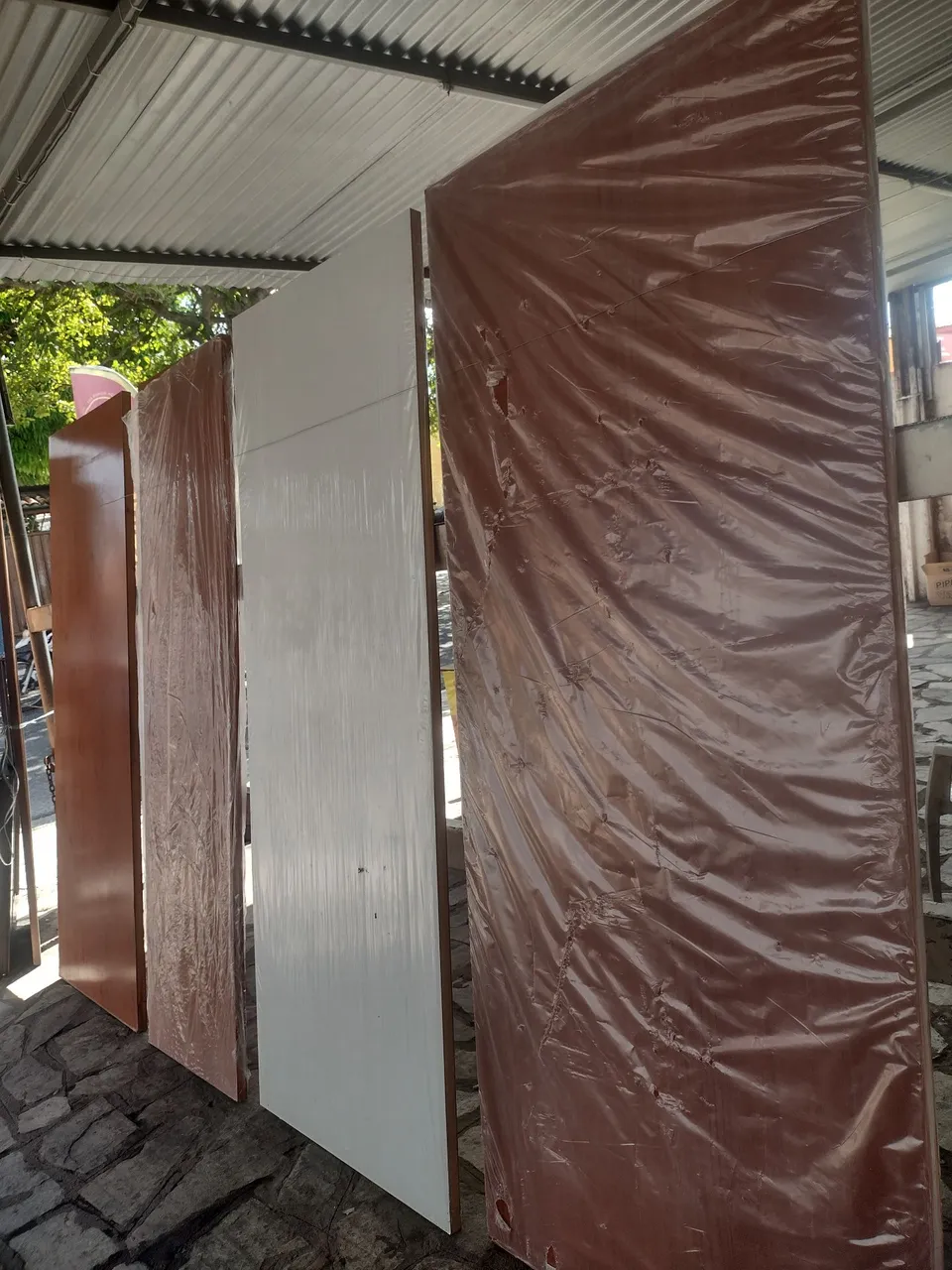 Portas Semi Ocas Lisas