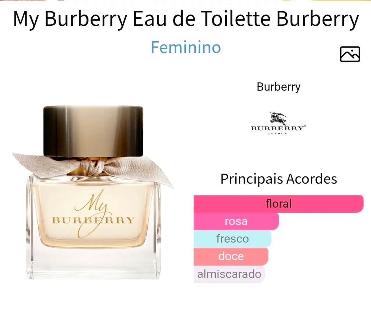 Perfume My Burberry edt 90 ml - Foto 3