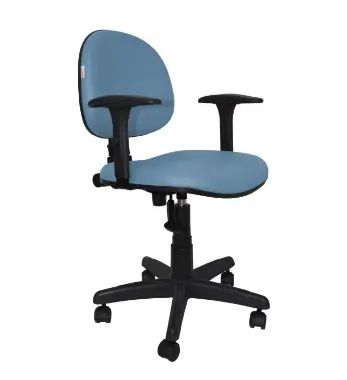 cadeira executiva para escritório - giratória com regulagem de altura 