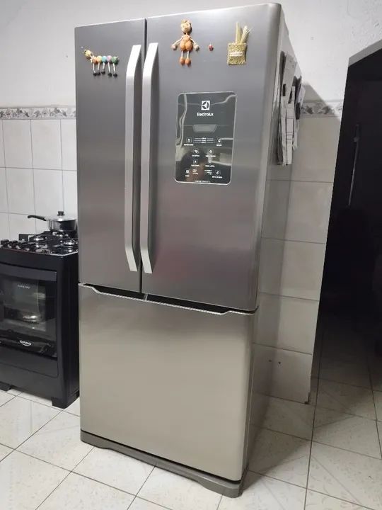 Geladeira Duplex Electrolux -inox