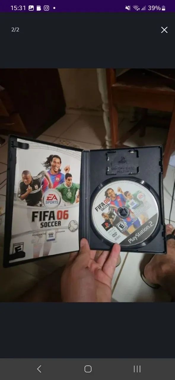 FIFA 06 PS2 - Ótimo estado - Foto 2