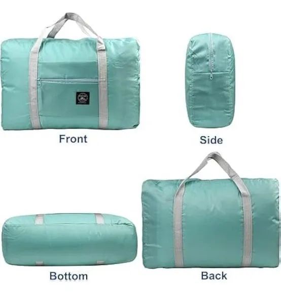 bolsa de viagem dobrável, leve e resistente à água - nova - Foto 4