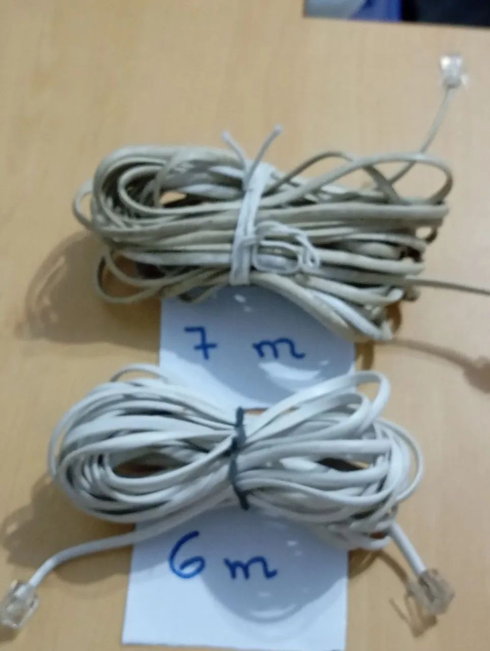 15 Fios Telefônicos RJ-11 Novos e usados - Foto 5