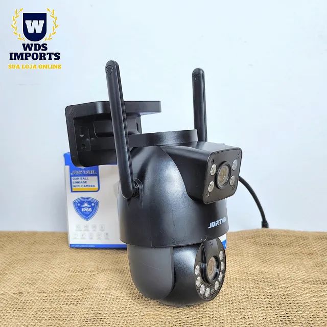 Câmera de Segurança Externa Wifi com Lentes Dupla - Foto 2
