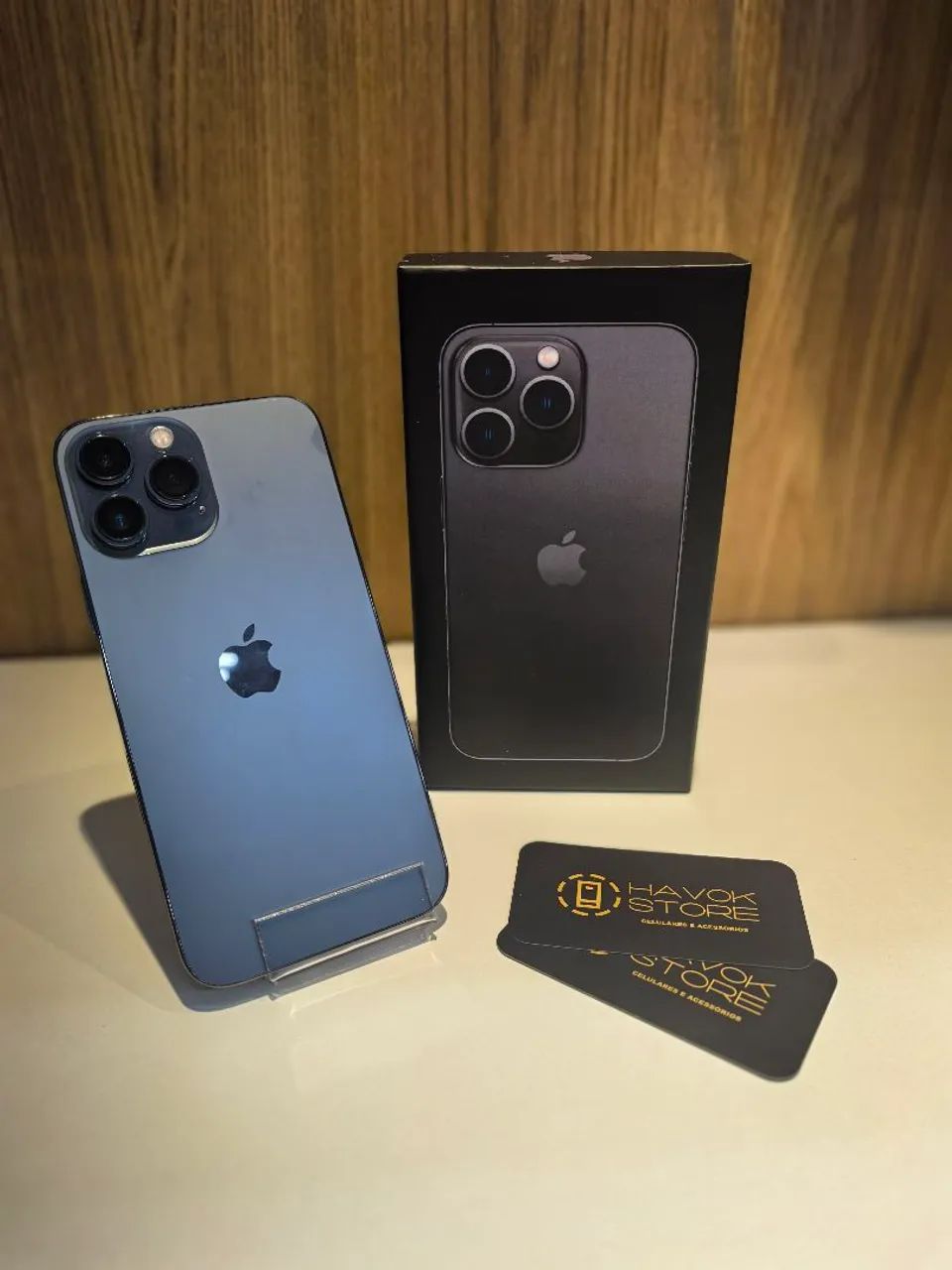 Apple iPhone 13 Pro Max (128gb) Preto  Bateria 100%  Loja Física