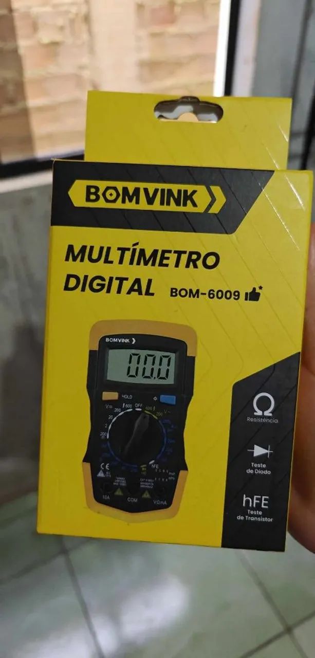 Multímetro Digital profissional 
