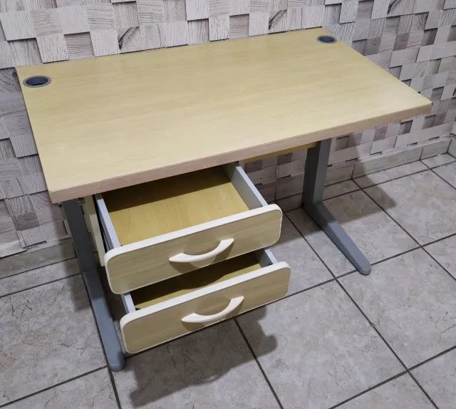 Mesa c/ Gavetas Entrego Leia - Foto 3