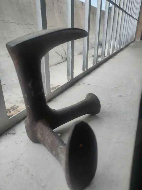 Pé de ferro, bigorna sapateiro antiga. - Foto 5