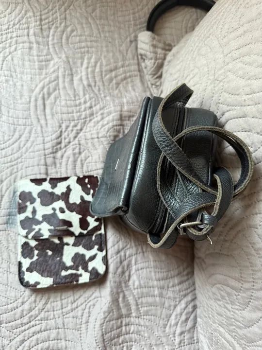 Bolsa de Ombro Couro Via Mia - Foto 2