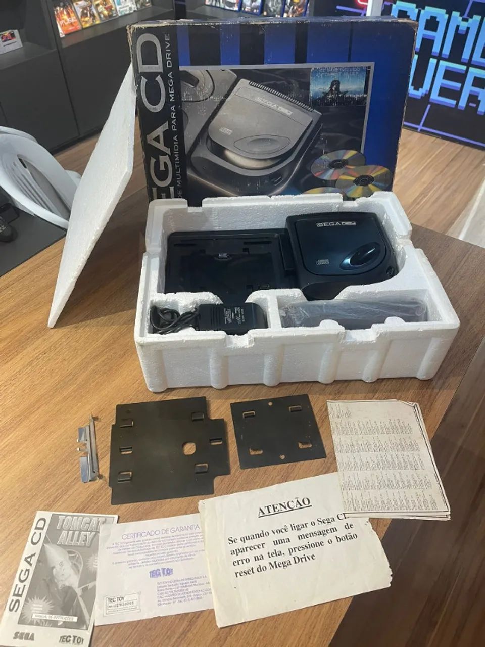 Sega Mega Cd Completo na caixa! - Foto 5
