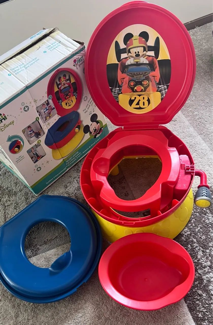 Penico infantil Mickey Mouse - 3 em 1