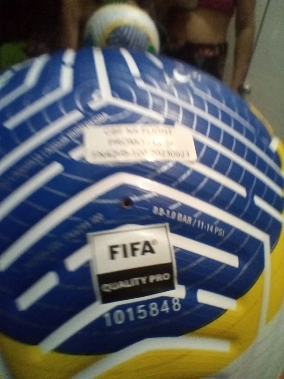 Bola oficial que o Neymar jogou