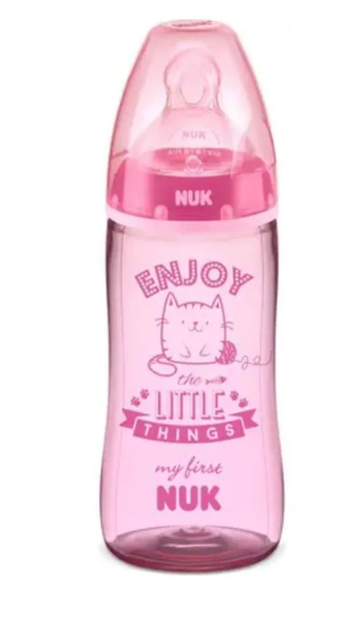 NOVA Mamadeira NUK My First Rosa 150ml