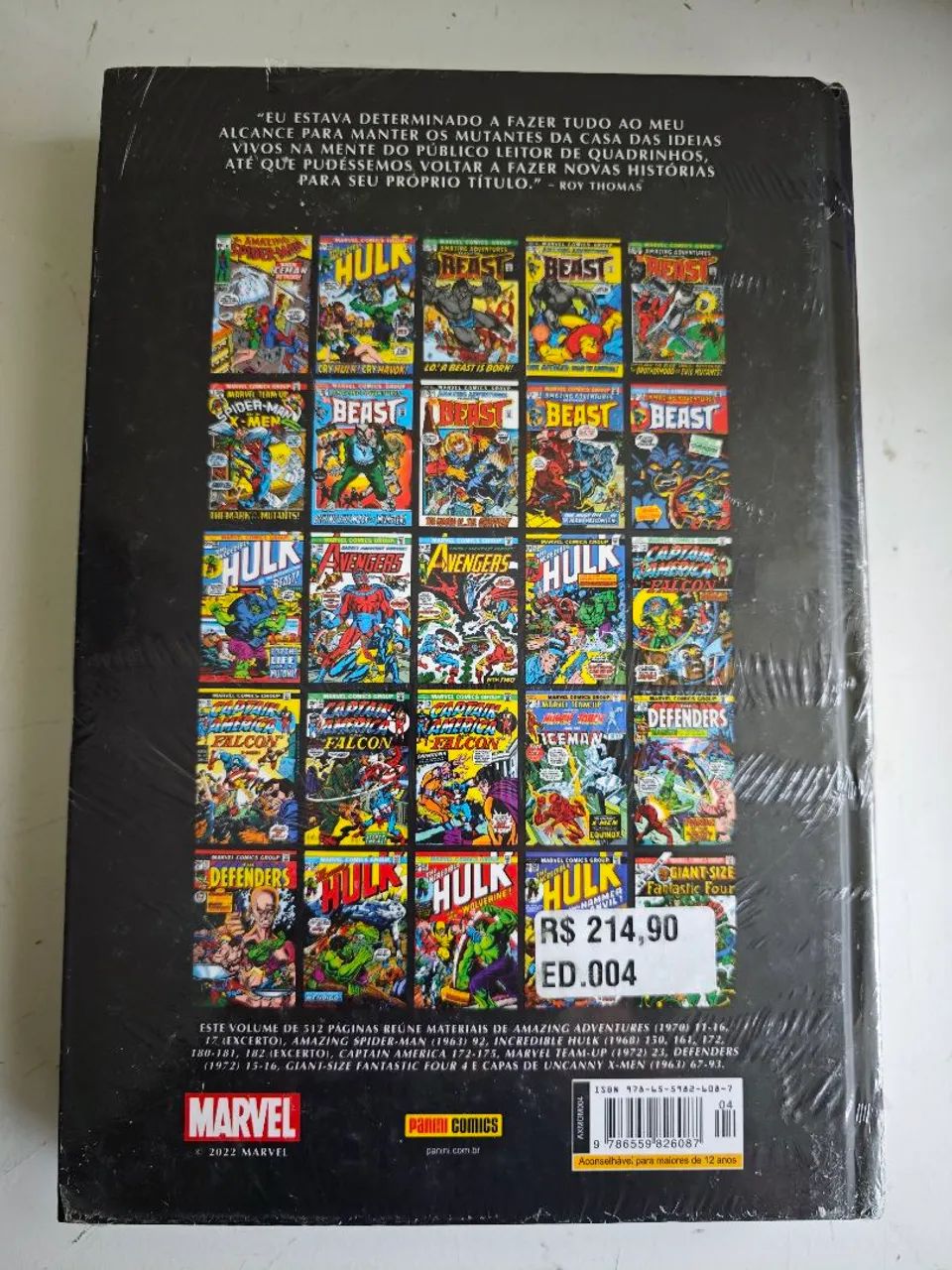 HQ Os Fabulosos X-Men Edição Definitiva Volume 4 (Lacrada!) - Foto 2