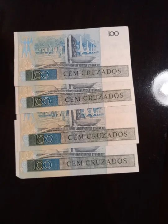 Cédula de 100 Cruzados - Foto 2