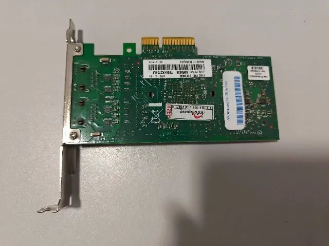 Placa Rede Ibm 00e0836 Pcie 1gb 2 Portas Rj45 - Foto 2