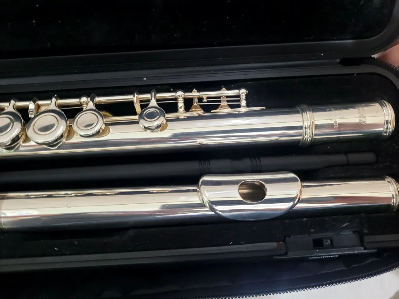 Flauta Yamaha 211 em excelente estado - Foto 2