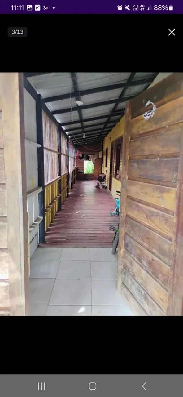 Vendo uma casa com mais 3 kit net ao lado, fica na rua do santa Lúcia no Buritizal  - Foto 2