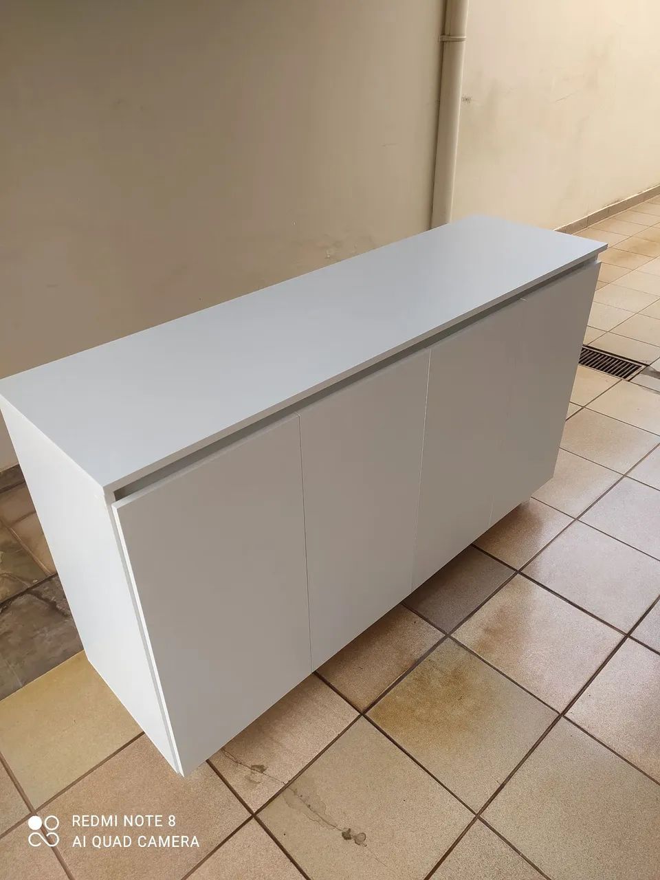 Balcão branco 4 portas.  - Foto 4