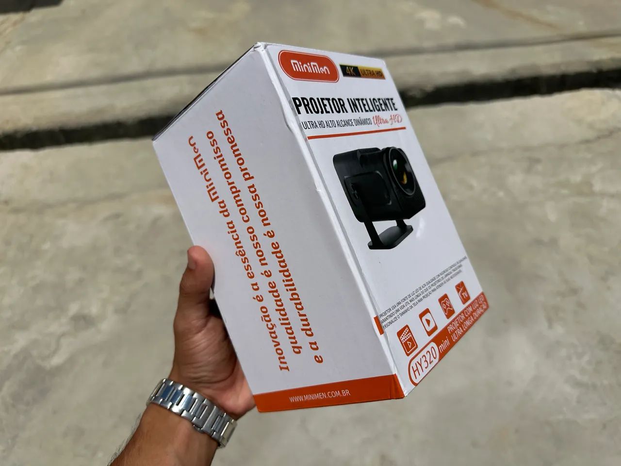 Projetor HY-320 FULLHD!! LACRADO!! PROMOÇÃO!! - Foto 3