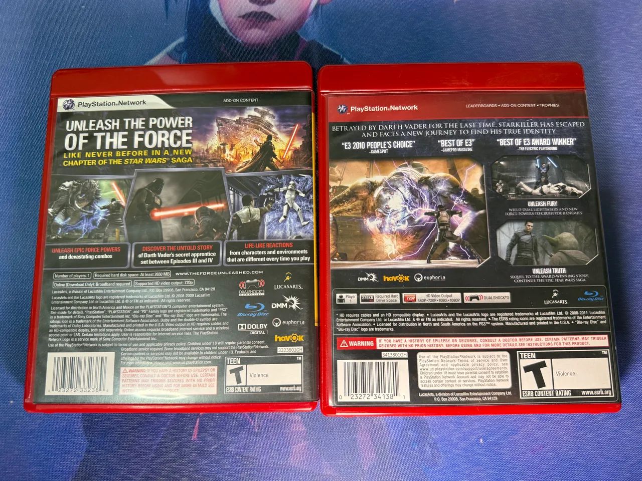 Star wars - the force unleashed 1 e 2 (PS3) - Foto 2