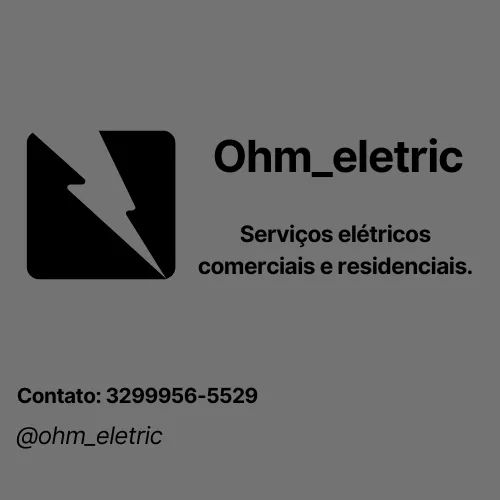 eletricista comercial e residencial 