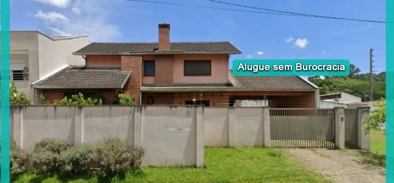 Casa para Alugar no Campina do Siqueira com 3 quartos e 5 vagas de garagem com 400m² por R