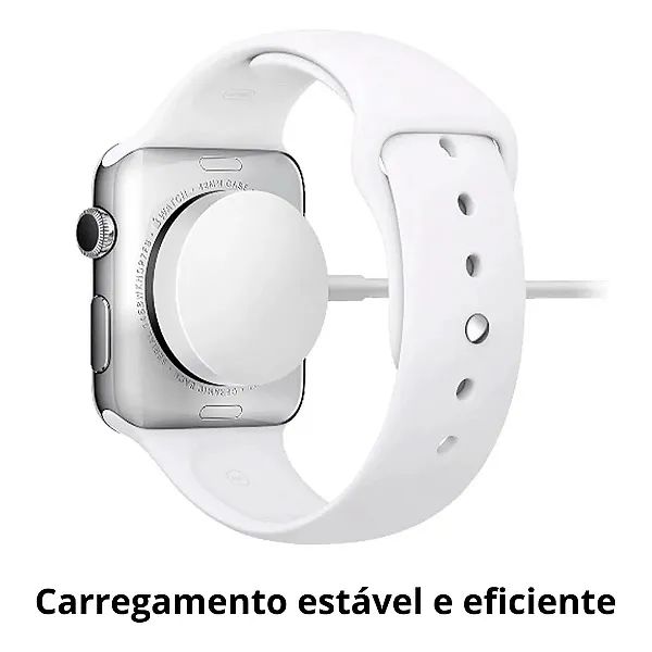 Carregador Magnético Indução para Relógio Smartwatch - ?'Gold - Foto 5