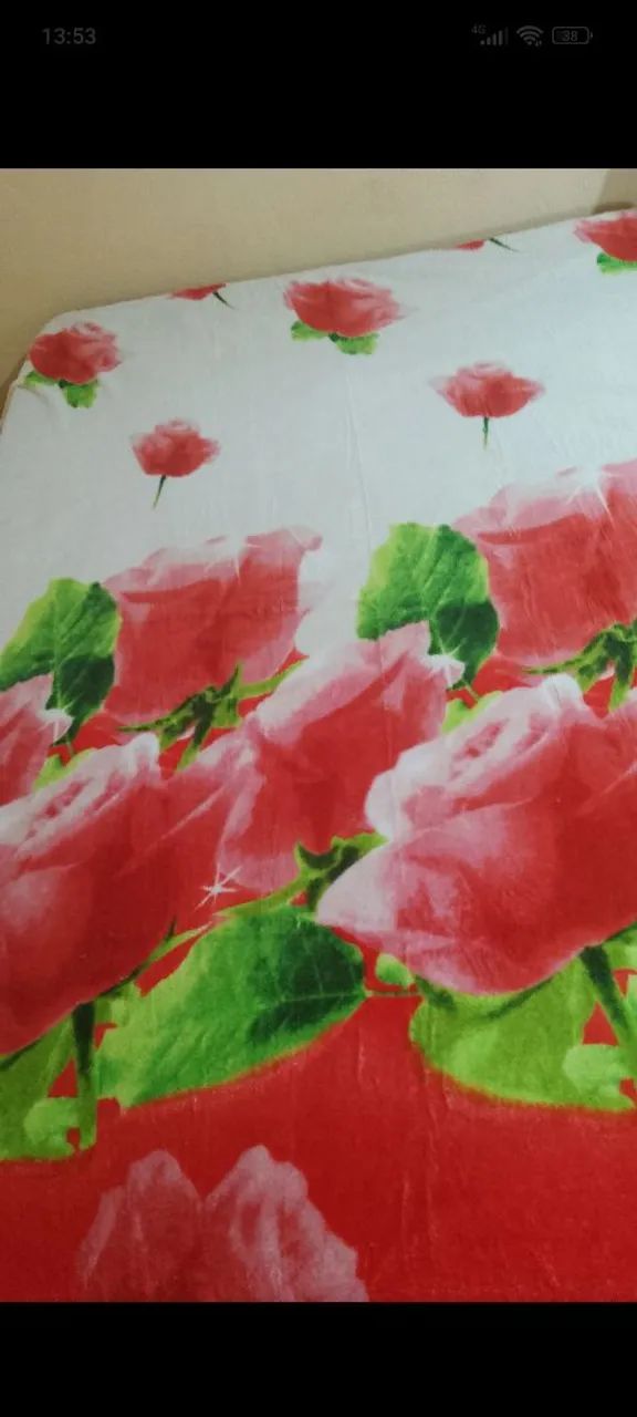 Manta casal nova.  - Foto 2